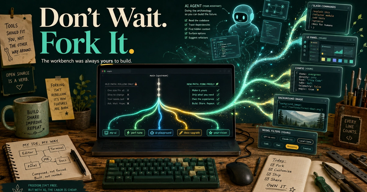 Don't Wait. Fork It.