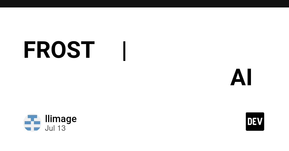 FROST周报 | 为什么智能体需要「谱系」？从生物学隐喻看AI治理新范式