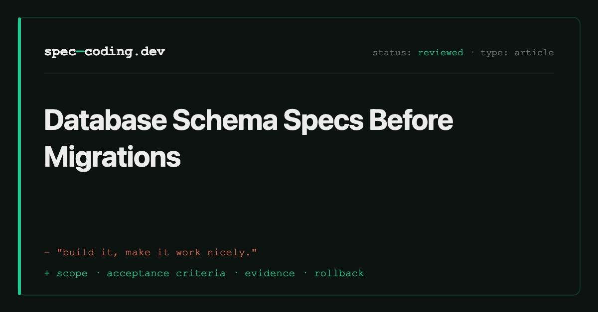 That VARCHAR(255) Was Never a Decision. It Was a Default.