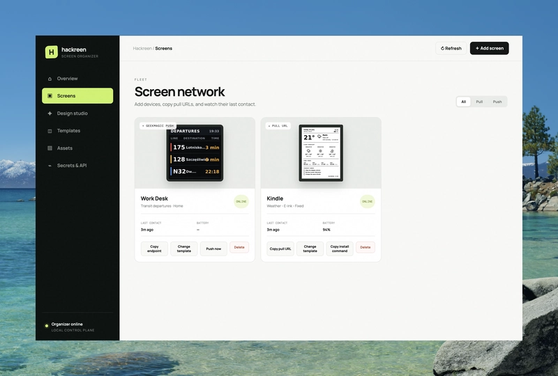 Hackreen Snapshot