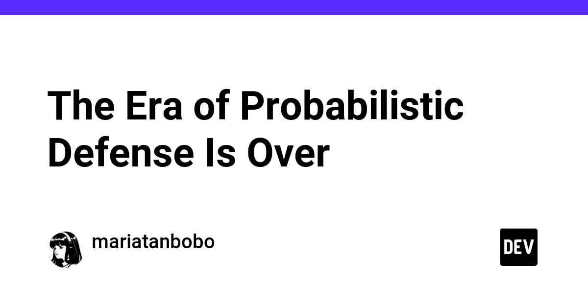 The Era of Probabilistic Defense Is Over