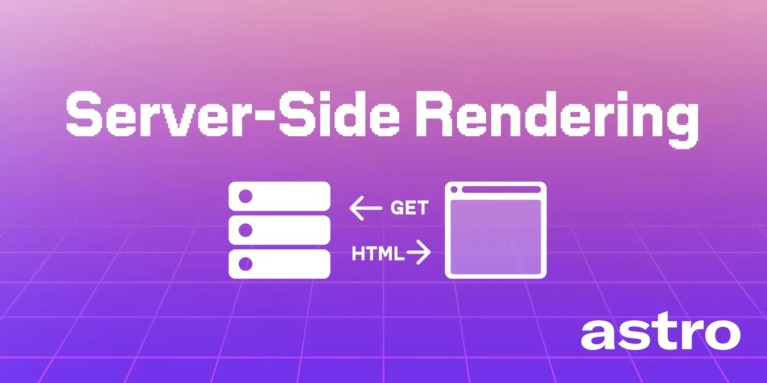 Server-Side Rendering with Astro