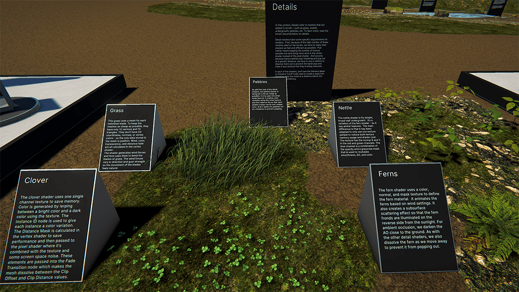 Terrain details