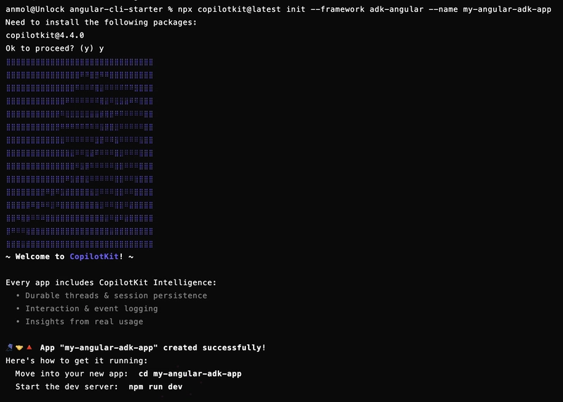 cli starter