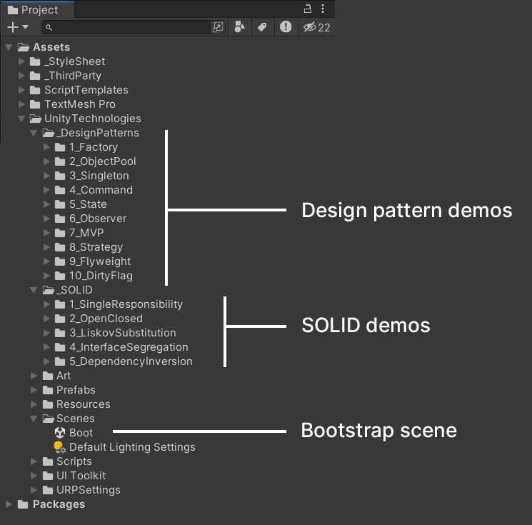 Explore the sample project