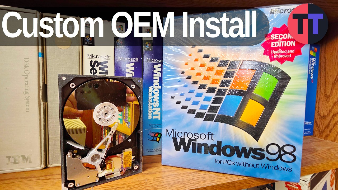 Make your own Windows 98 OEM Install