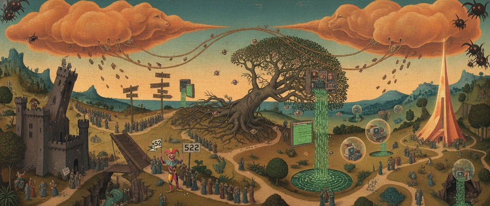 Cover image for Hi DEV, we're 301. Yes, like the status code
