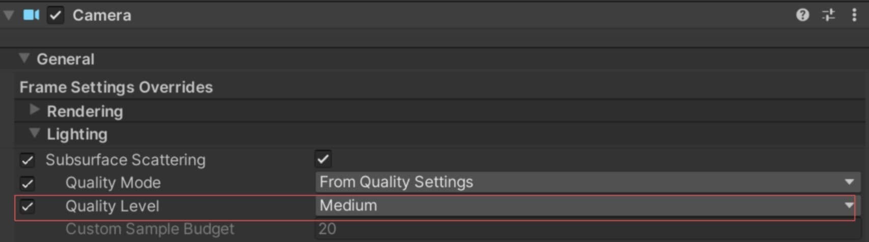 Specify tiers rather than values.