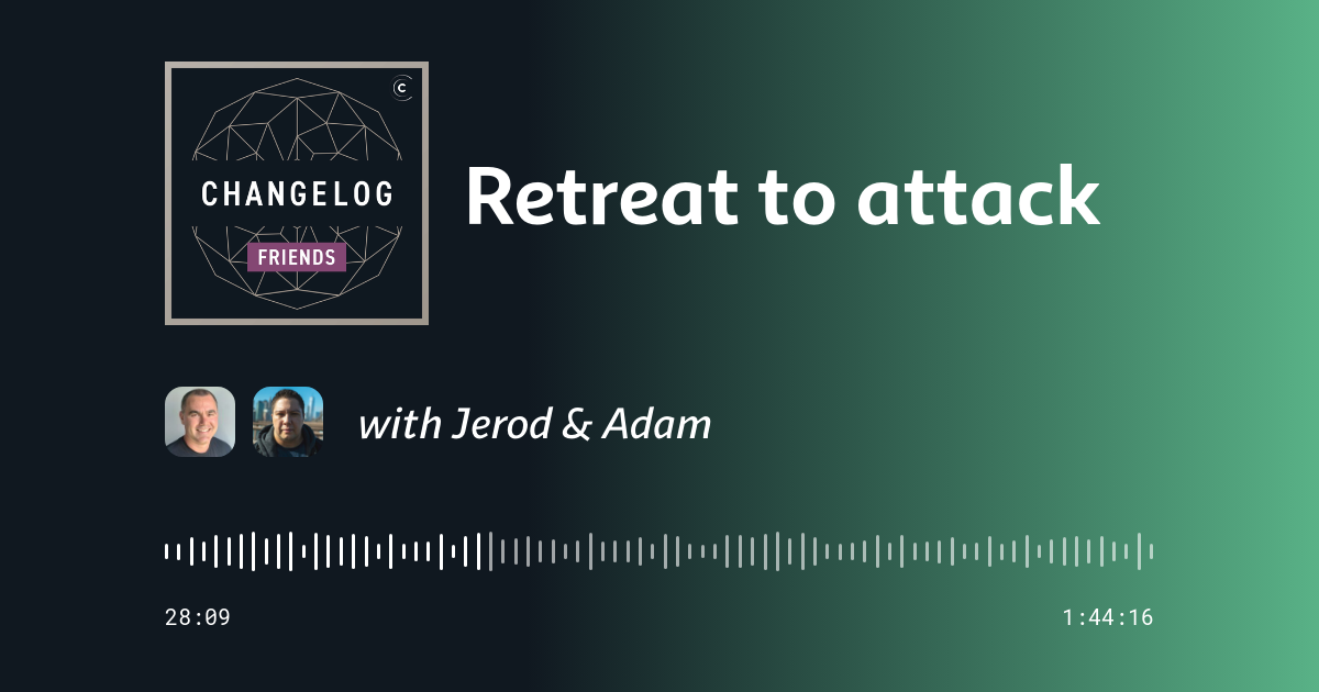 Retreat to attack