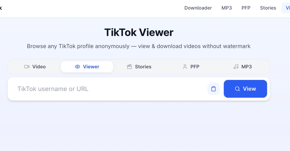 Free All-in-One TikTok Downloader (Looking for Feedback)