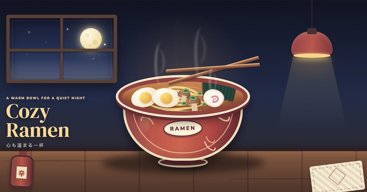 Cozy Ramen Night 🍜🌙