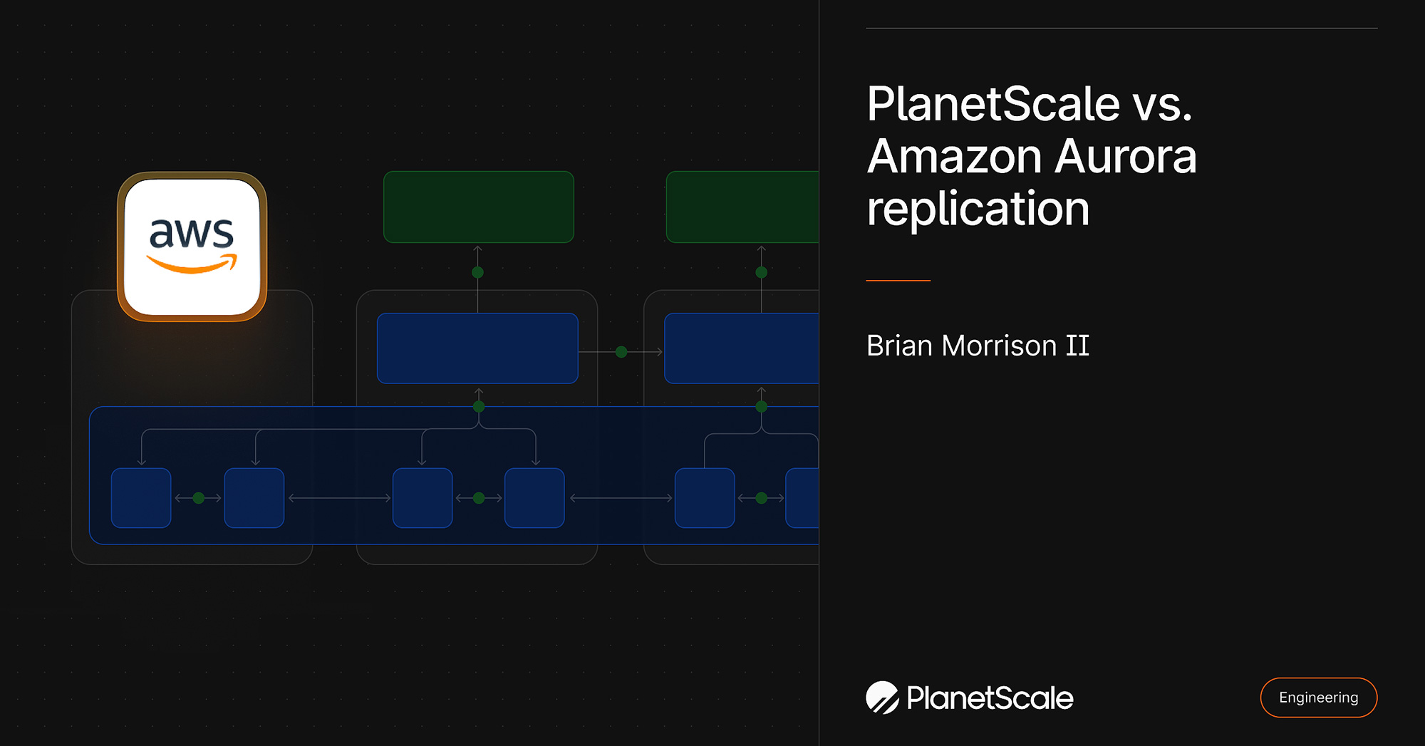 PlanetScale vs Amazon Aurora replication
