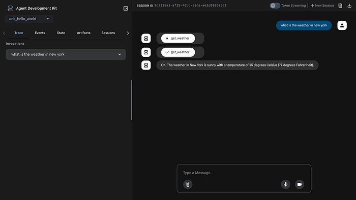 ADK Dev UI