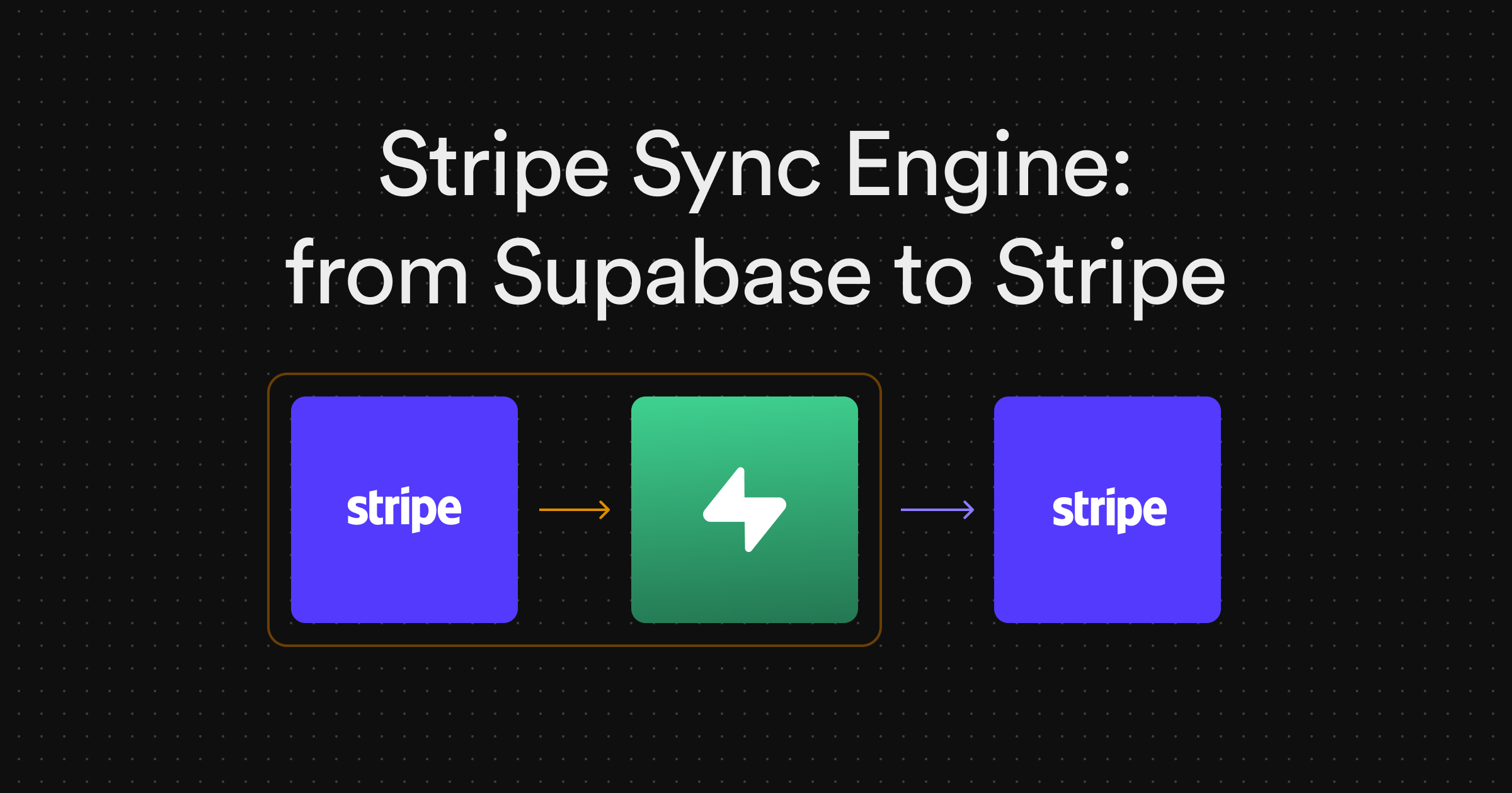 We're Transferring the Stripe Sync Engine to Stripe
