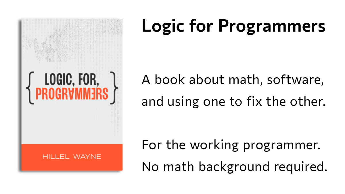 Logic for Programmers