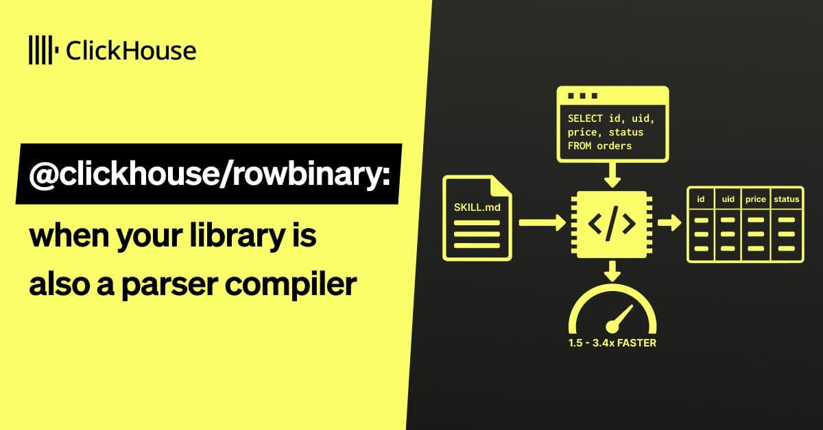 @clickhouse/rowbinary: when your library is also a parser compiler