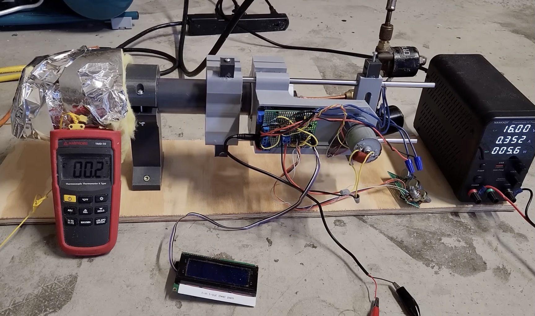 This cryocooler was made using 3D-printed parts