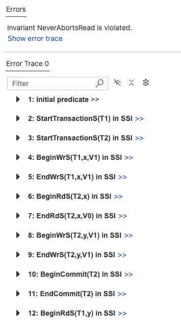 Extending MVCC to be serializable, in TLA+ (2024)