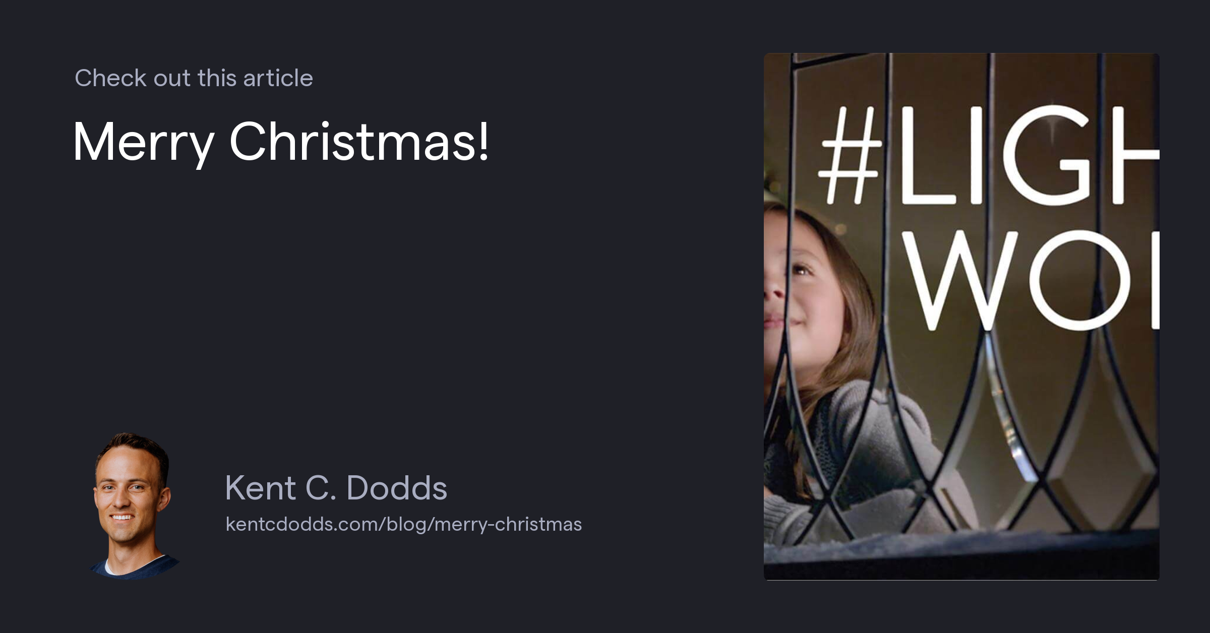 Merry Christmas!