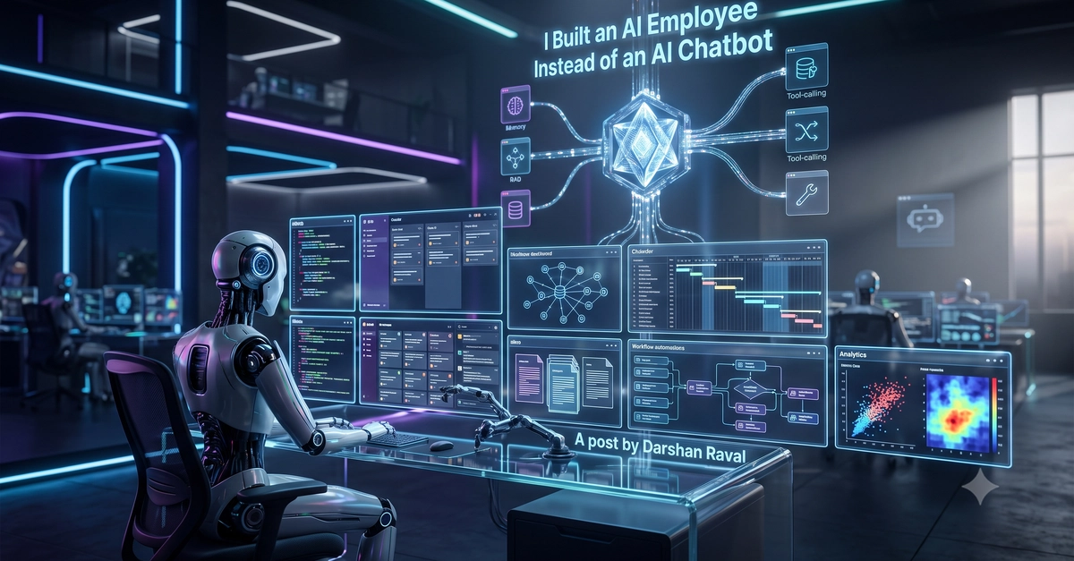 I Built an AI Employee Instead of an AI Chatbot