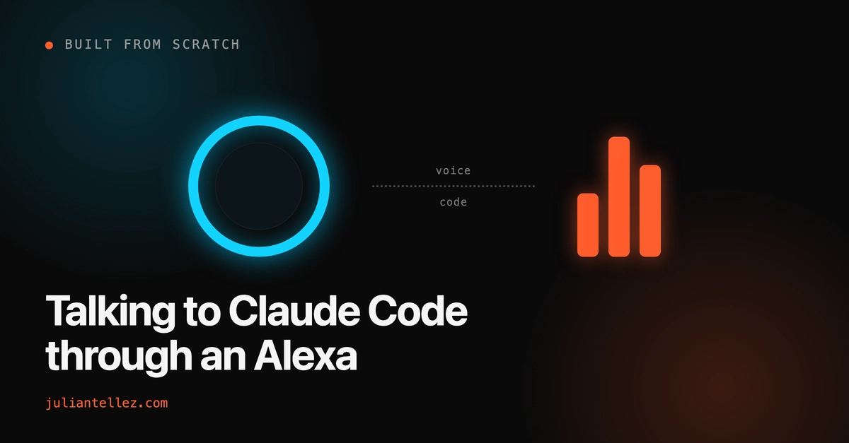 Talking to Claude Code through an Alexa