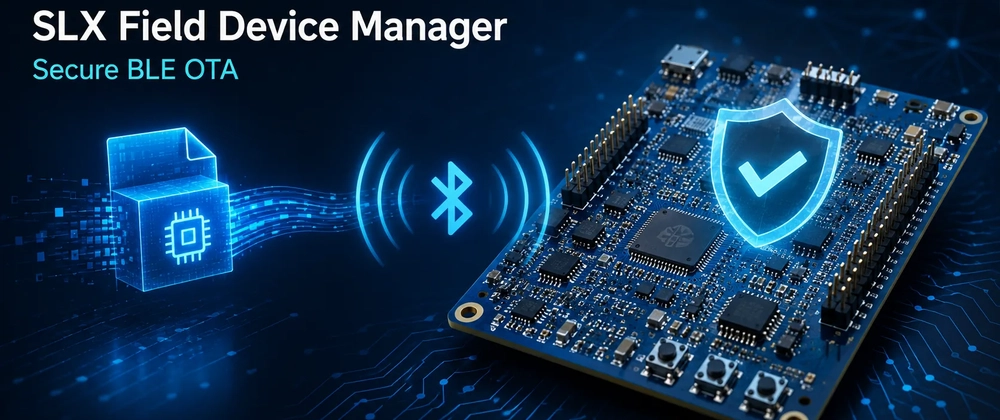 Cover image for Secure BLE OTA Firmware Updates on nRF5340: Architecture Notes