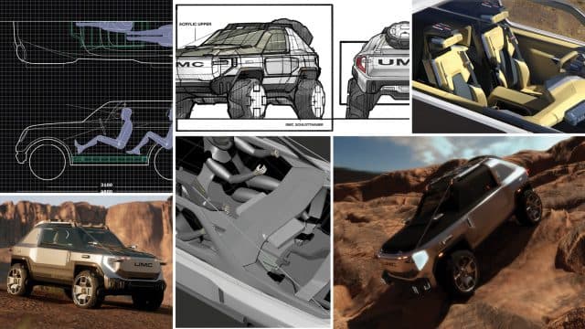 A utility/four by four type vehicle created in Unity