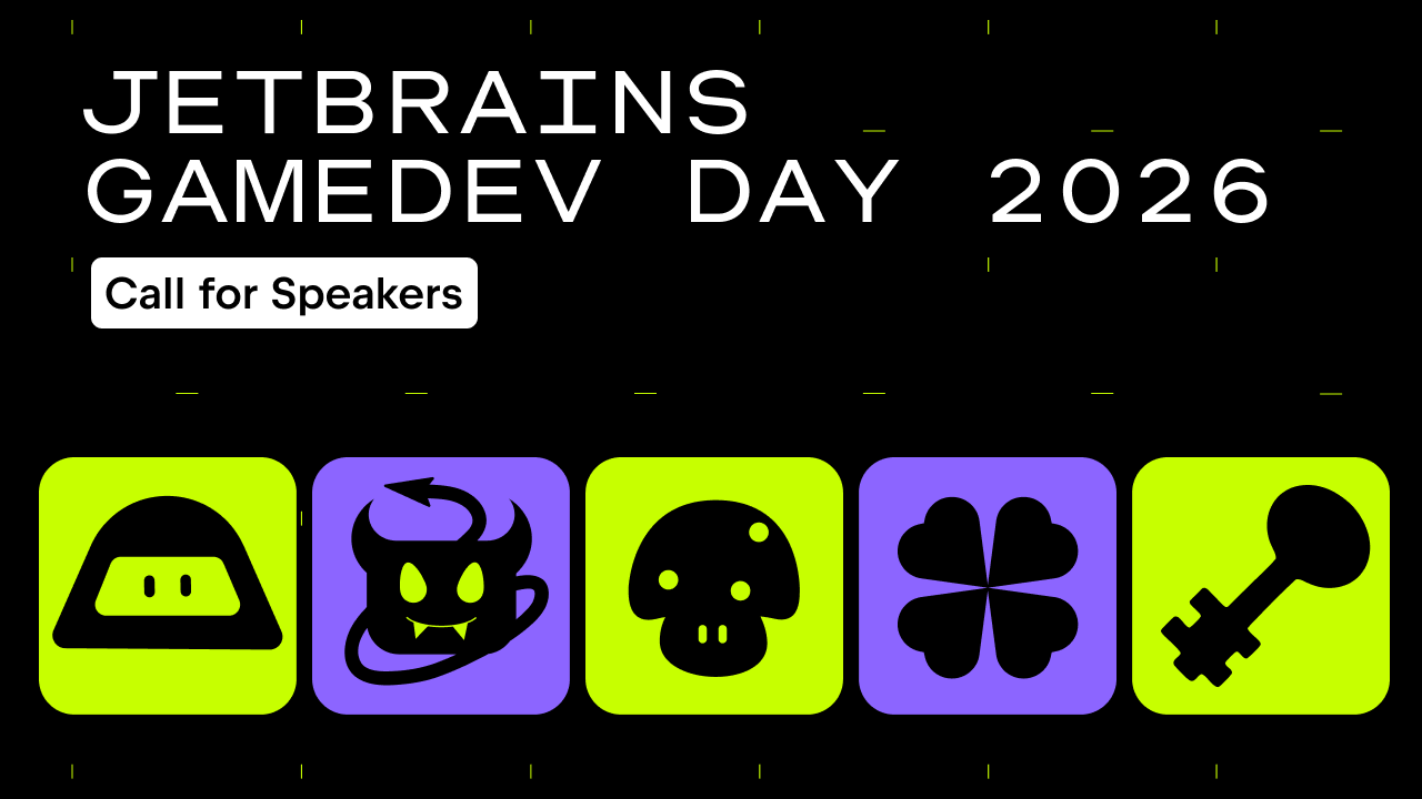 JetBrains GameDev Days 2026 – Call for Speakers