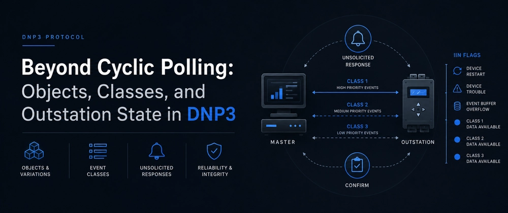 Cover image for Beyond Cyclic Polling: Objects, Classes, and Outstation State in DNP3