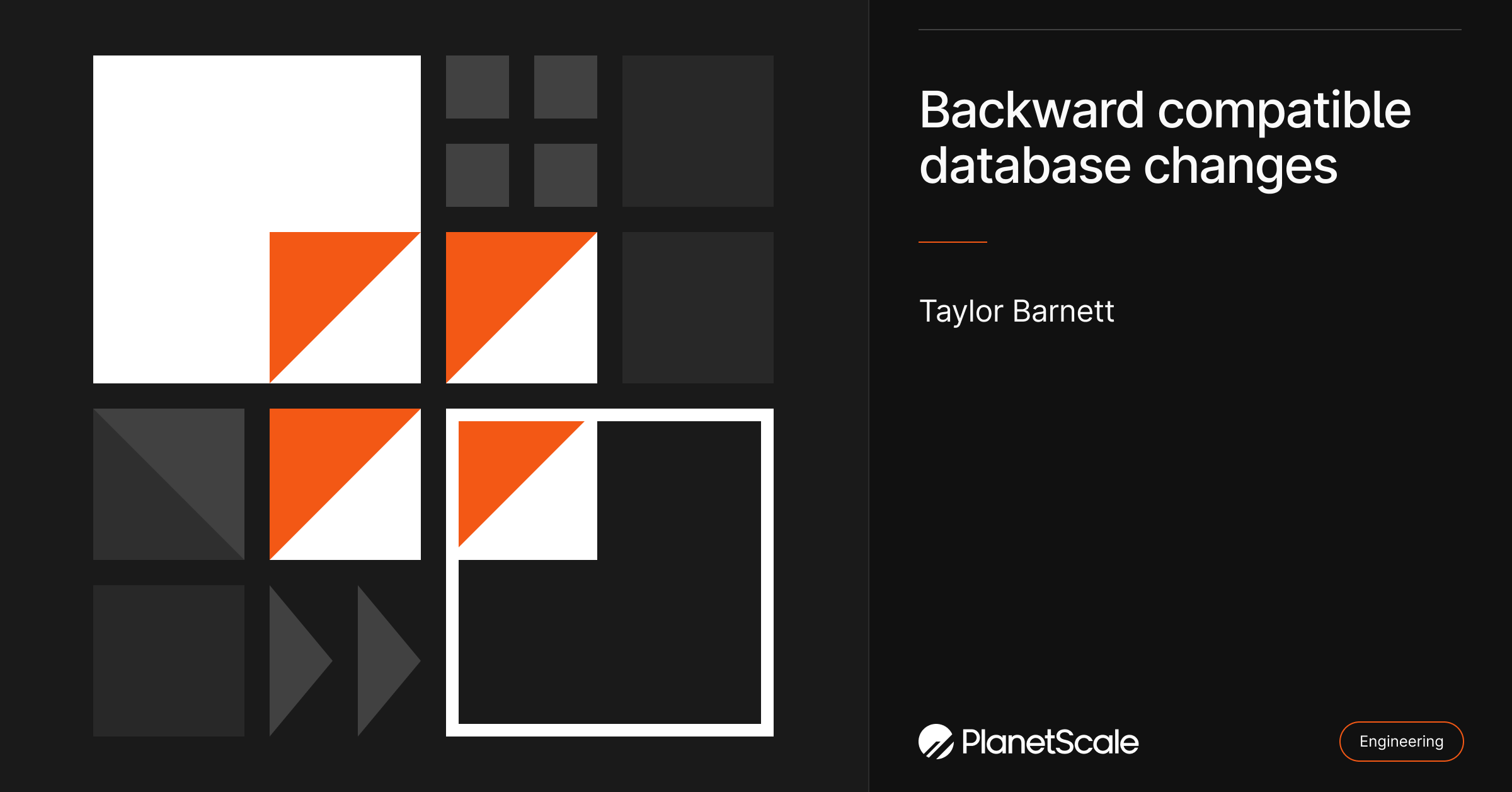 Backward compatible database changes