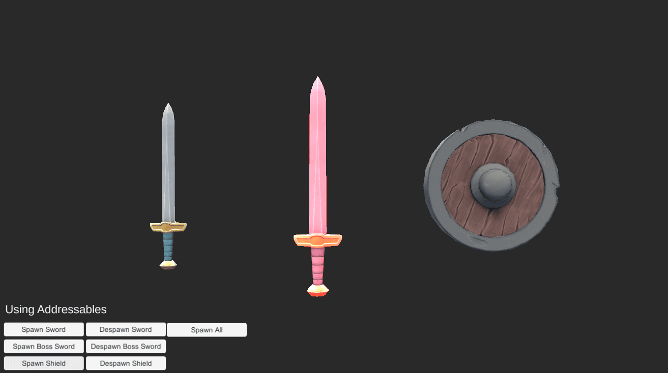 Using Addressables