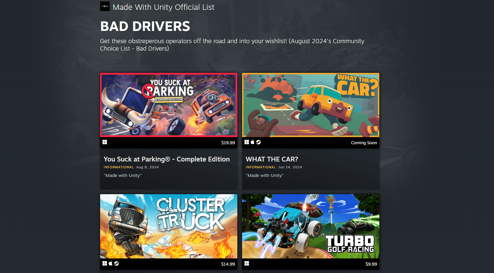 Bad Drivers Steam