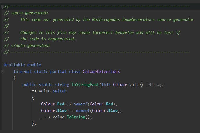 Recent updates to NetEscapades.EnumGenerators: new APIs and System.Memory support