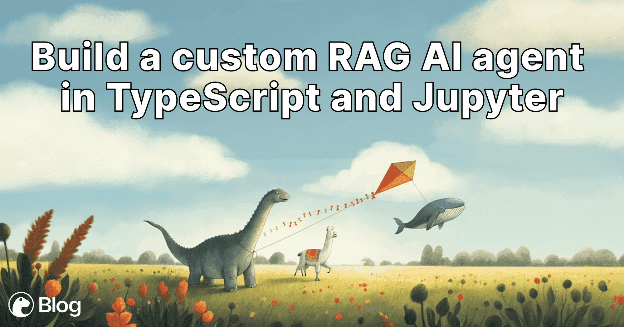 Build a custom RAG AI agent in TypeScript and Jupyter