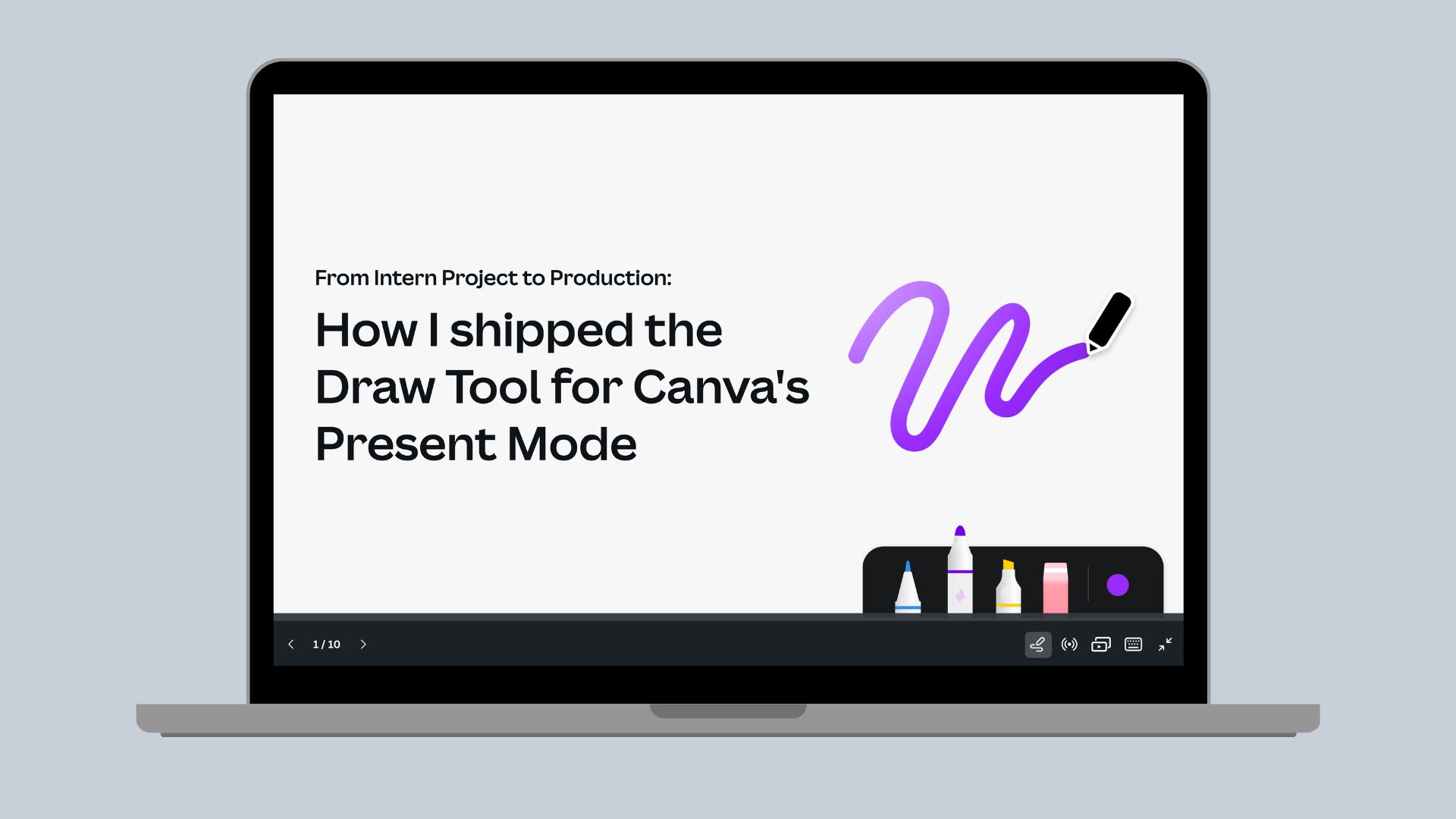 From Intern Project to Production: How I Shipped the Draw Tool for Canva's Present Mode