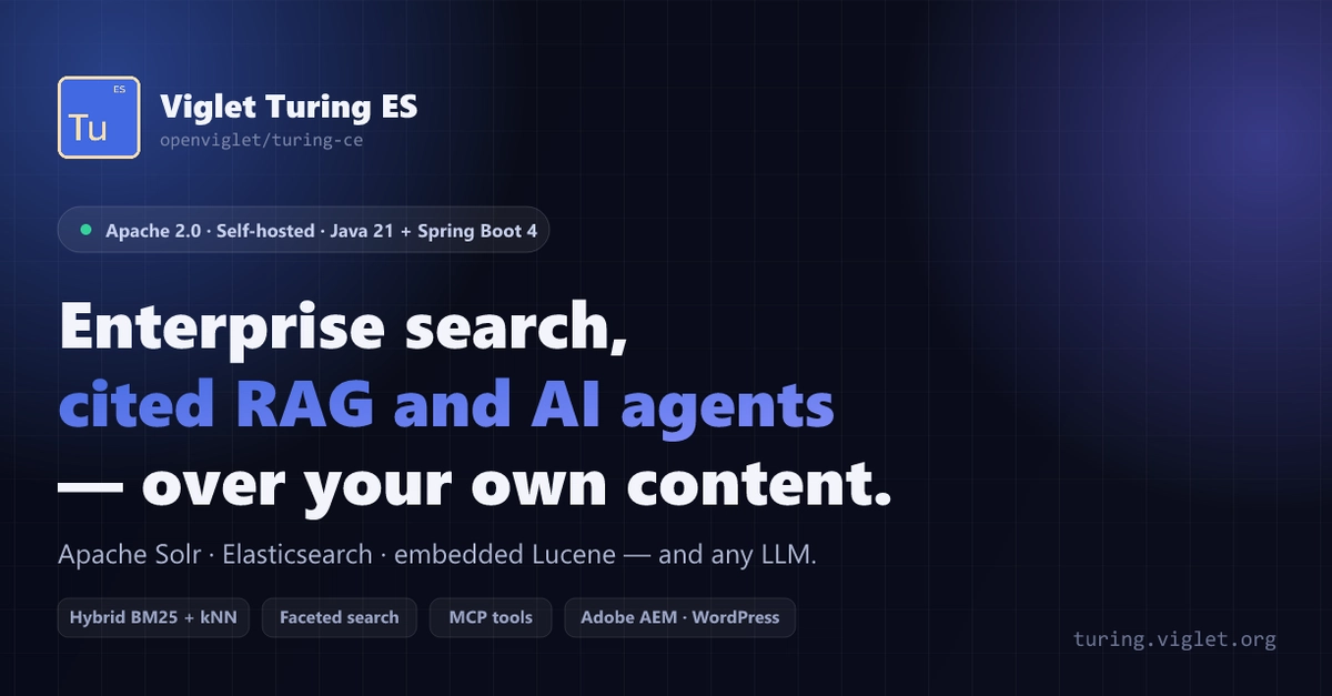 I spent 10 years building enterprise search for clients. Then I open-sourced all of it.