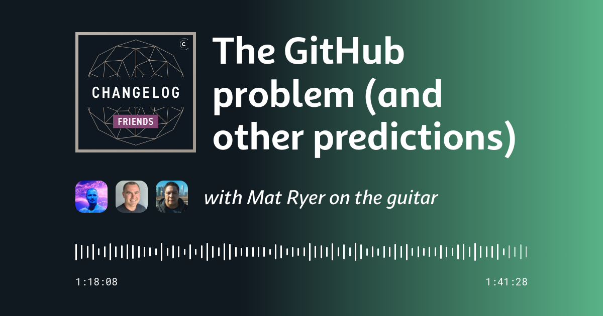 The GitHub problem (and other predictions)