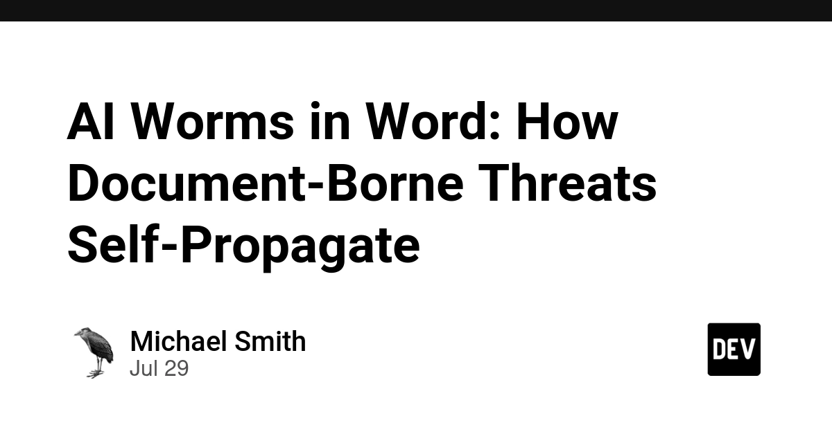AI Worms in Word: How Document-Borne Threats Self-Propagate