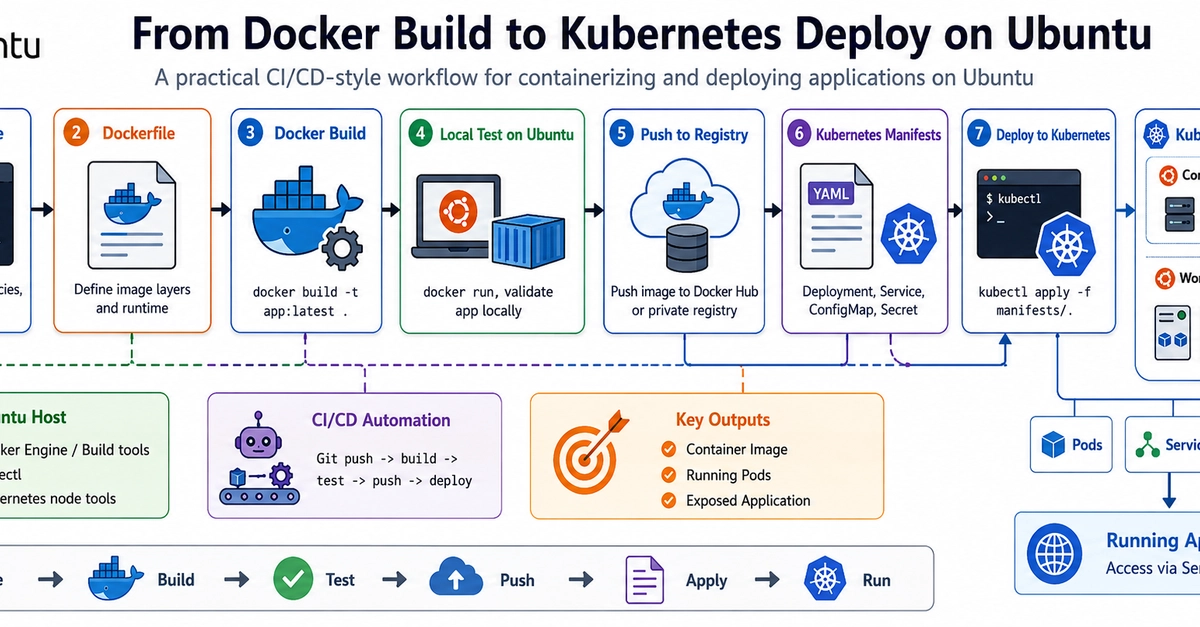 From Docker Build to Kubernetes Deploy on Ubuntu: The Image Workflow That Never Changed