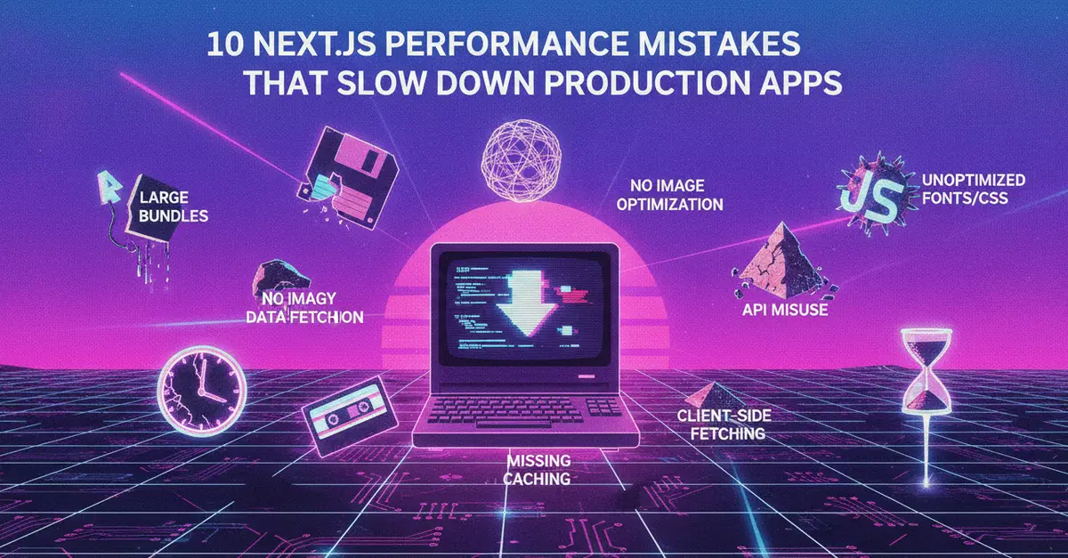 10 Next.js Performance Mistakes That Slow Down Production Apps