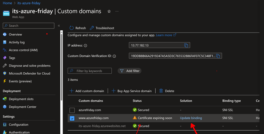 Using WSL and Let's Encrypt to create Azure App Service SSL Wildcard Certificates