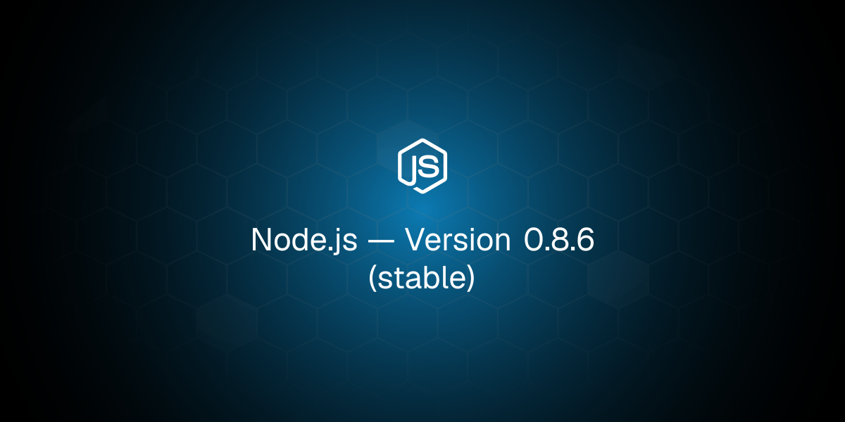 Version 0.8.6 (stable)