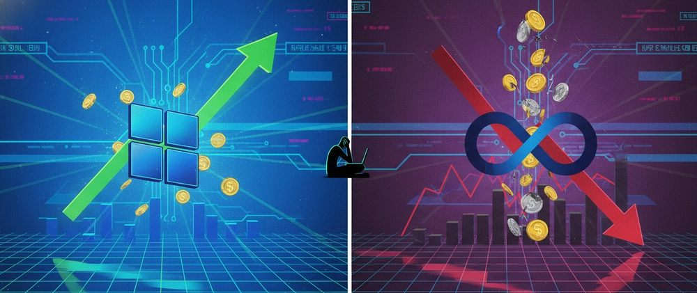 Cover image for Microsoft Up 15%. Me? 100% Down.