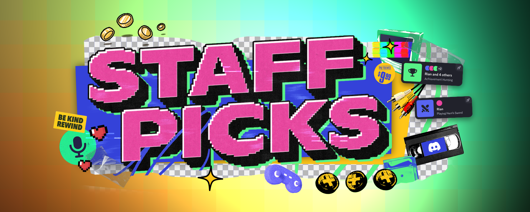 Staff Picks, September 2025: Welcome to Our Video Game Museum