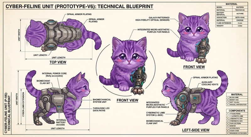 high level technical drawing