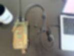 A Ukrainian Himera military radio plugged into a Macbook, via Himera’s proprietary connector