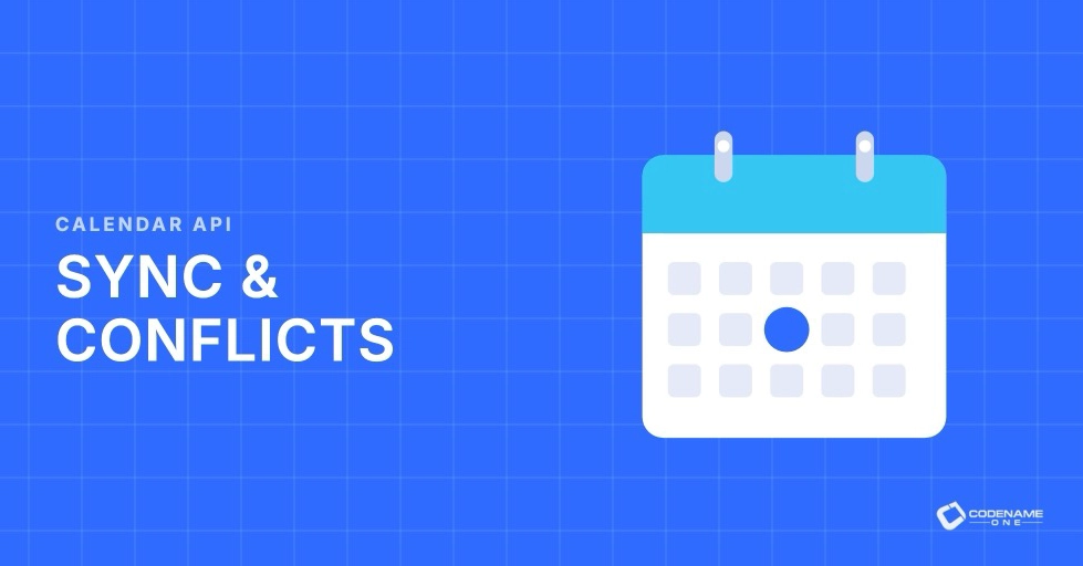 Calendar API: Local Calendars, Cloud Sync, and Conflict Handling