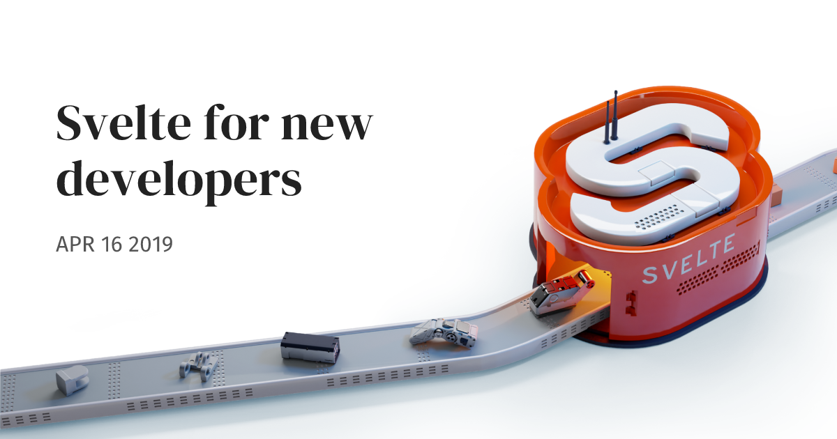 Svelte for new developers