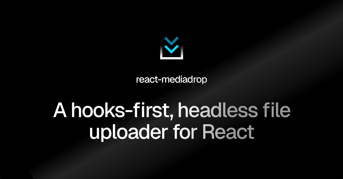 I built another React file uploader. But this time, I built it for AI agents too.