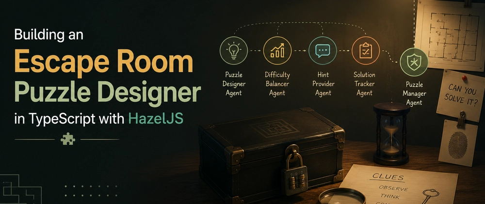 Cover image for Building an Escape Room Puzzle Designer in typescript with NodeJS